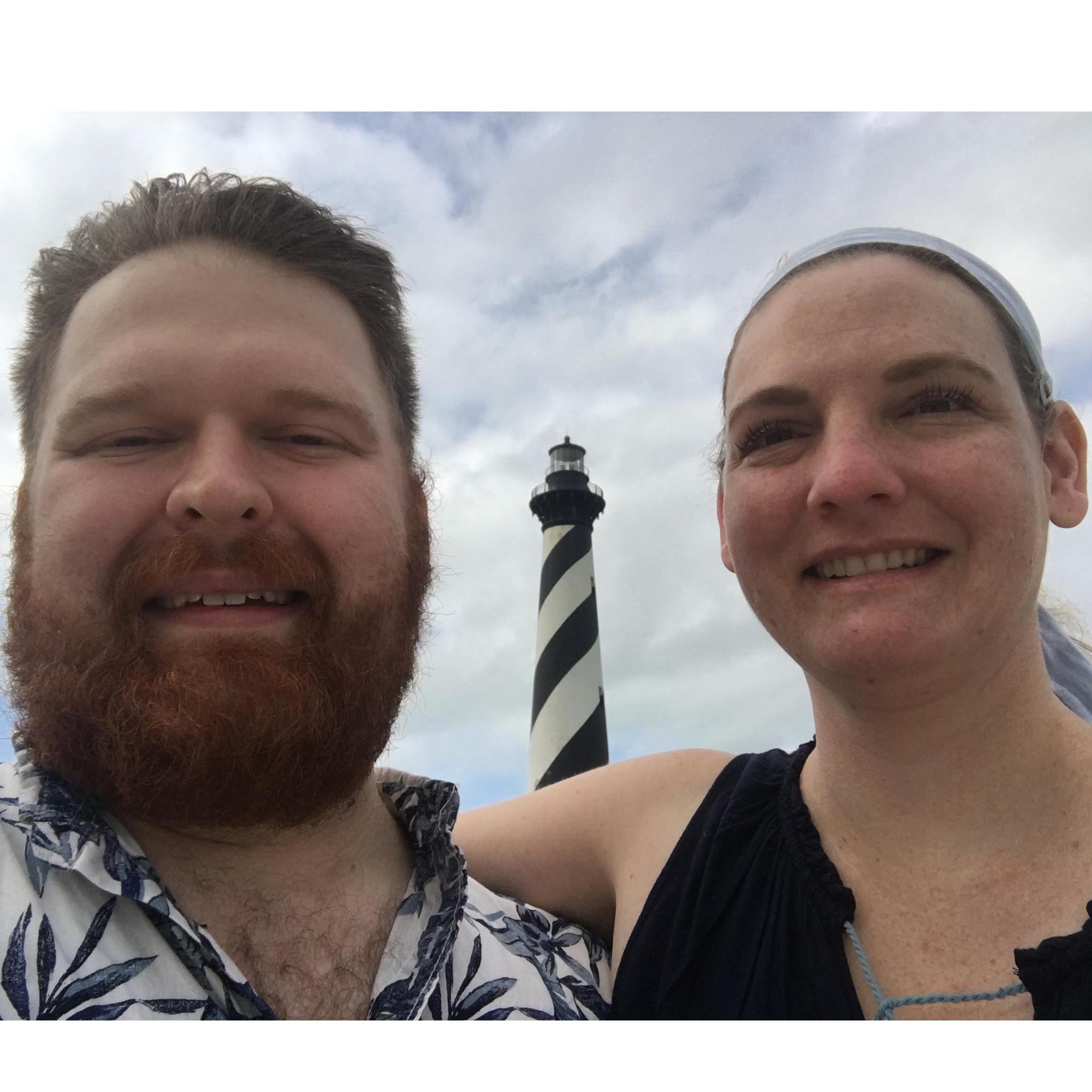 Cape Hatteras Lighthouse (on a rather windy day)
