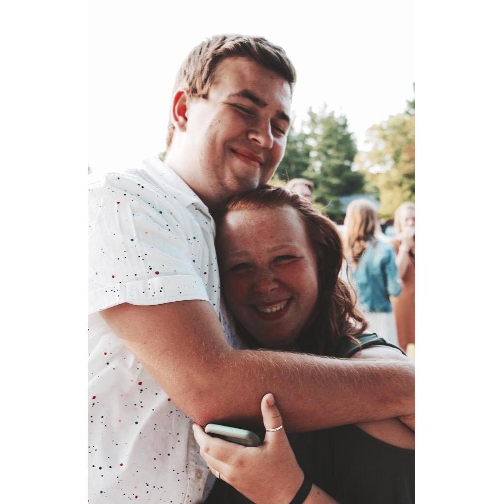This was taken at SpringHill at the end of summer 2017. SpringHill was a place that we grew in our relationships with Christ and met some of our favorite people.