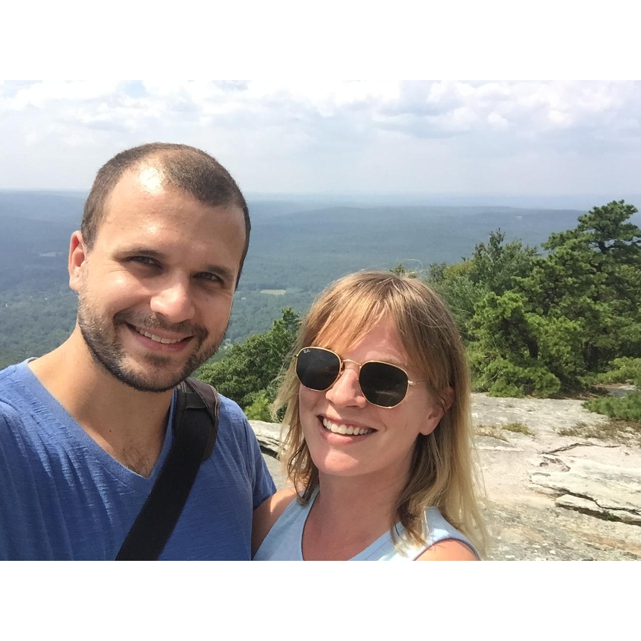 Hiking in upstate New York pre-engagment
8.10.17