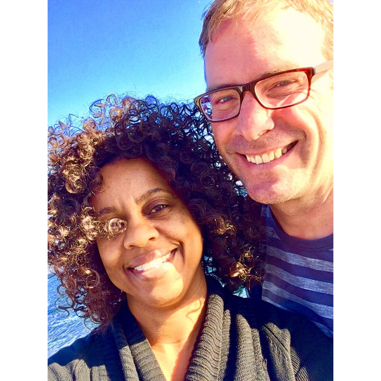 Lake Tahoe, a detour from Kylowna's high school reunion in Sacramento, 2016.