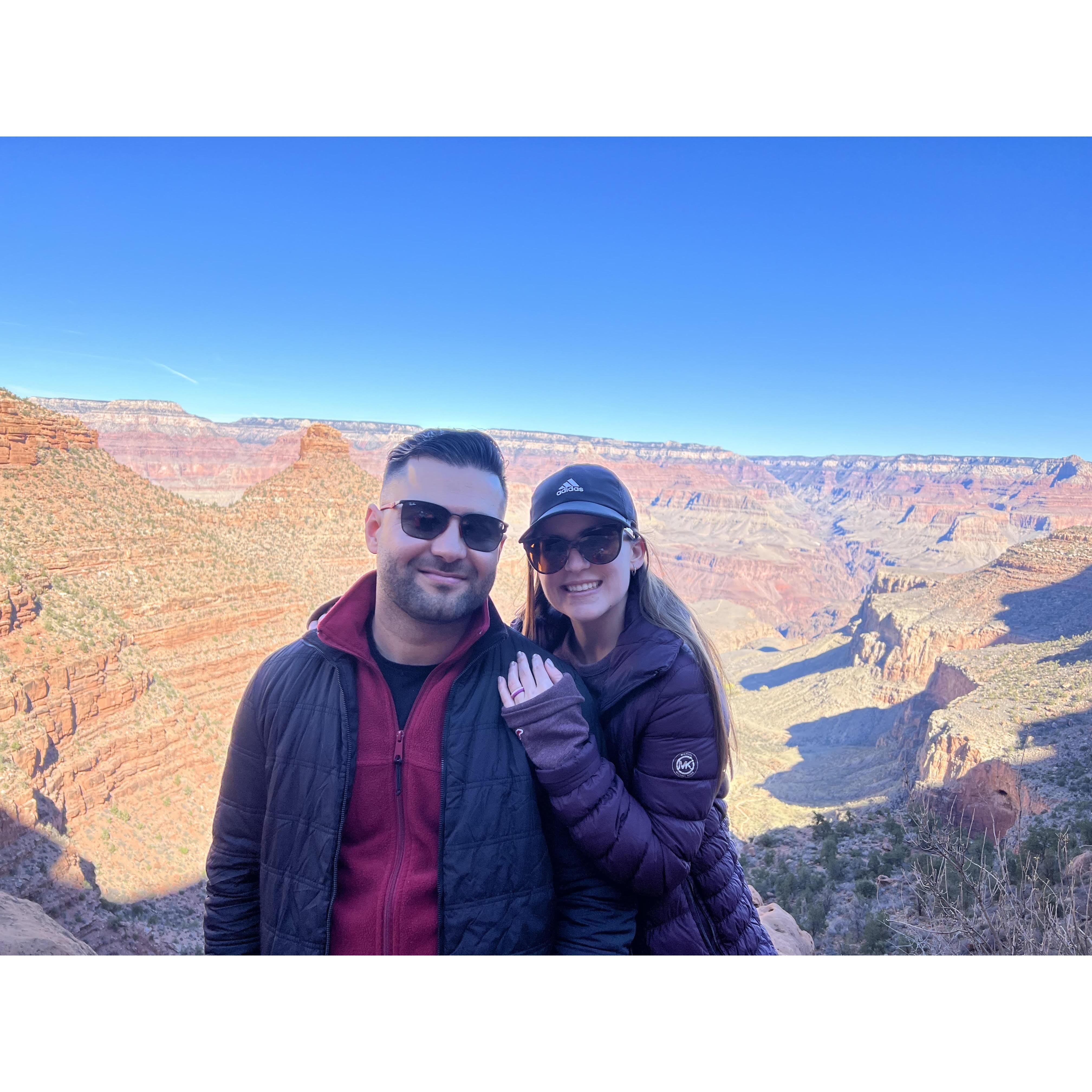 November 26 2021 - Grand Canyon National Park, second national park together!