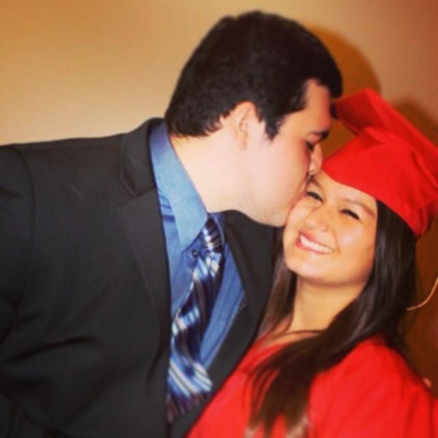 My high school graduation
