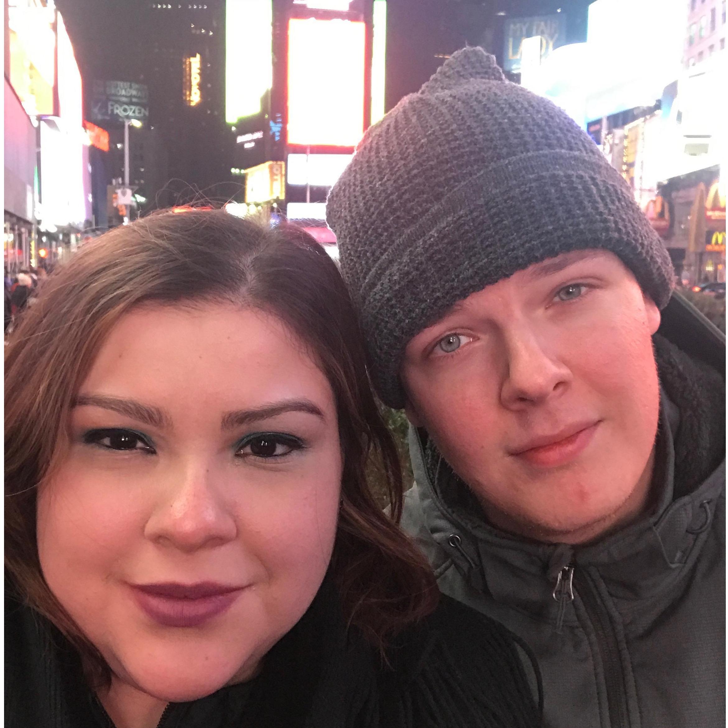 Our first real trip together, New York City