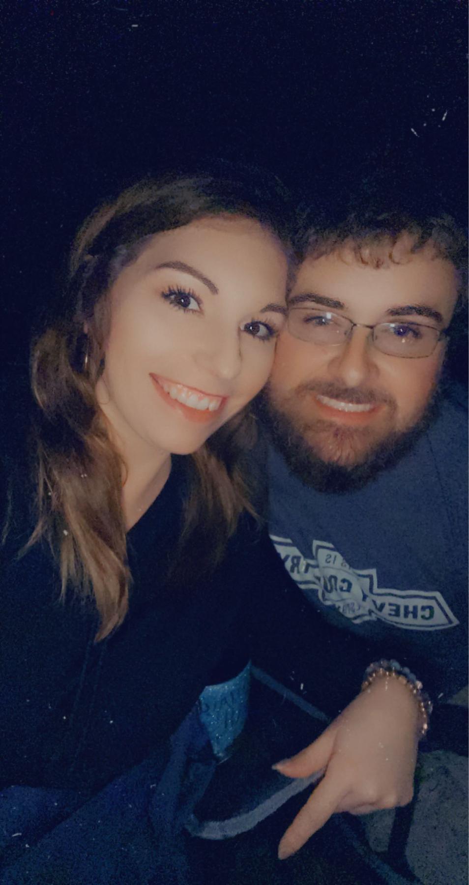 Our first photo together! New Years 2022!