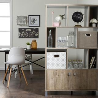 Expoz 9-Cube Shelving Unit with Doors