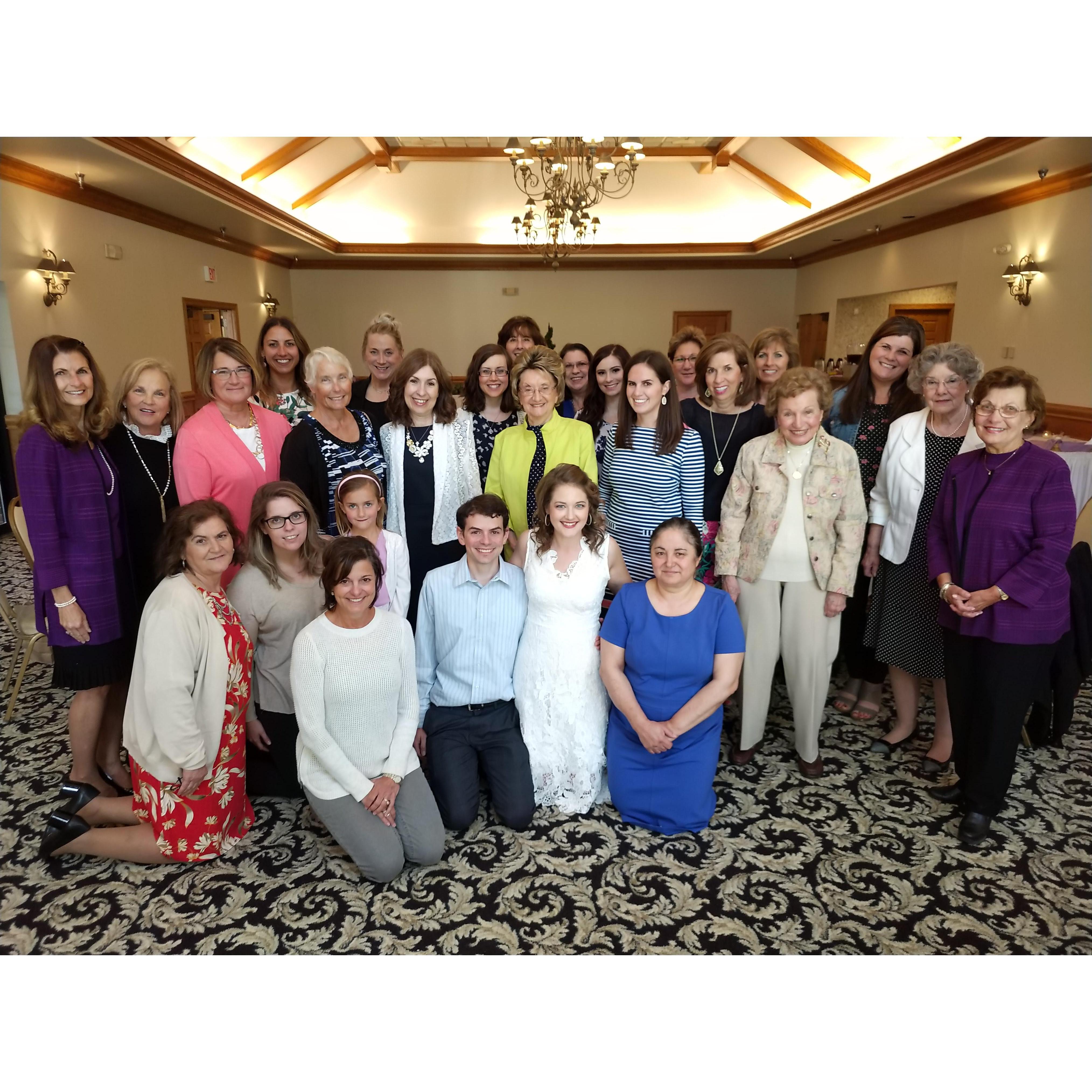 April 2019 - Dayton, Ohio - Bridal Brunch with some very special ladies