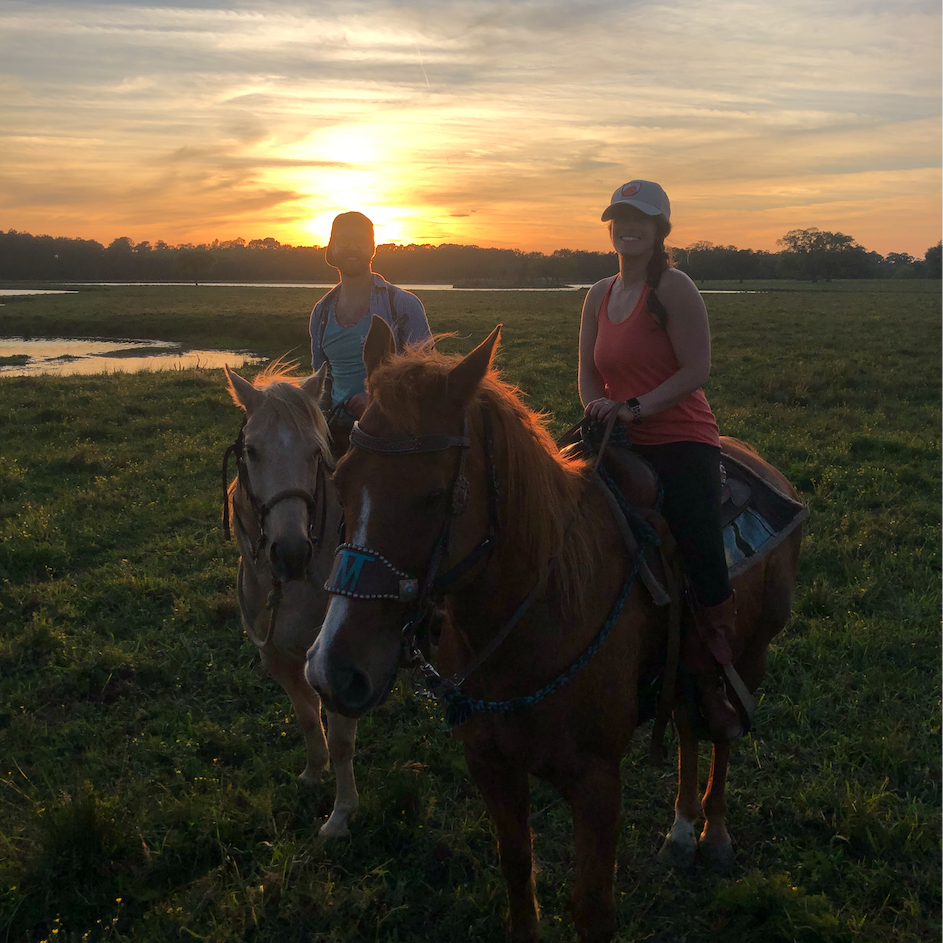 Enjoying a ride with a view 😍