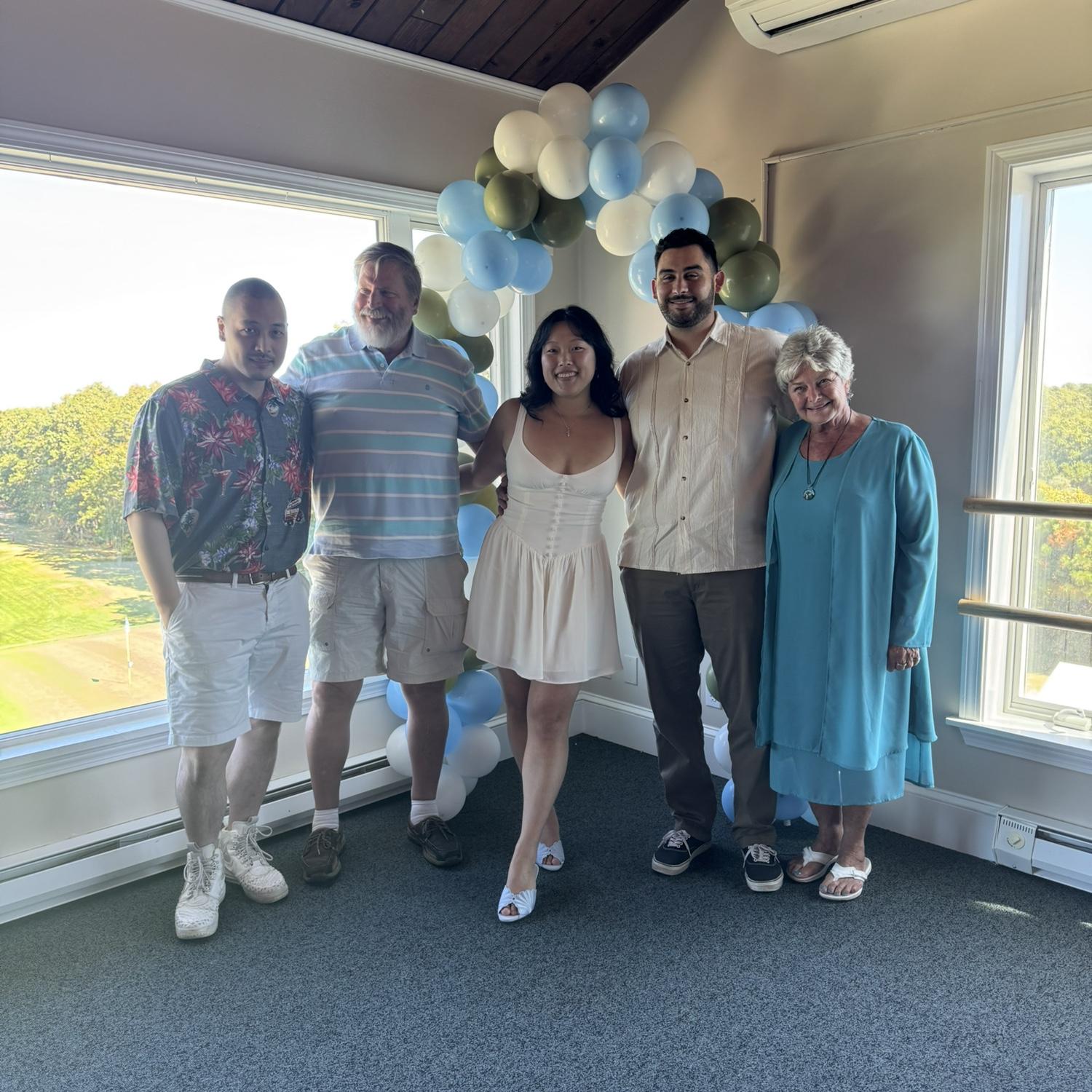 Mitchell’s future in-laws!