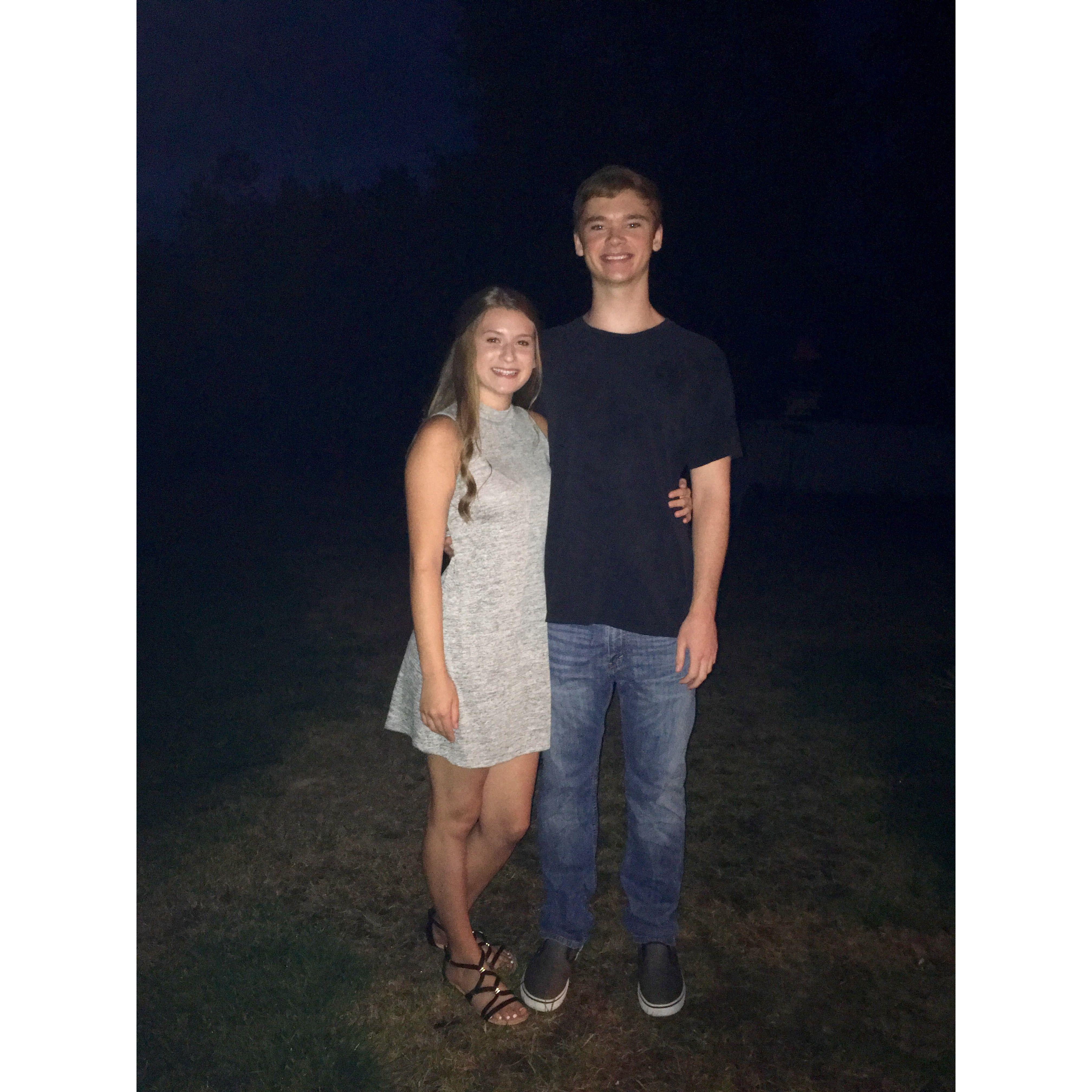 our first date where we could drive