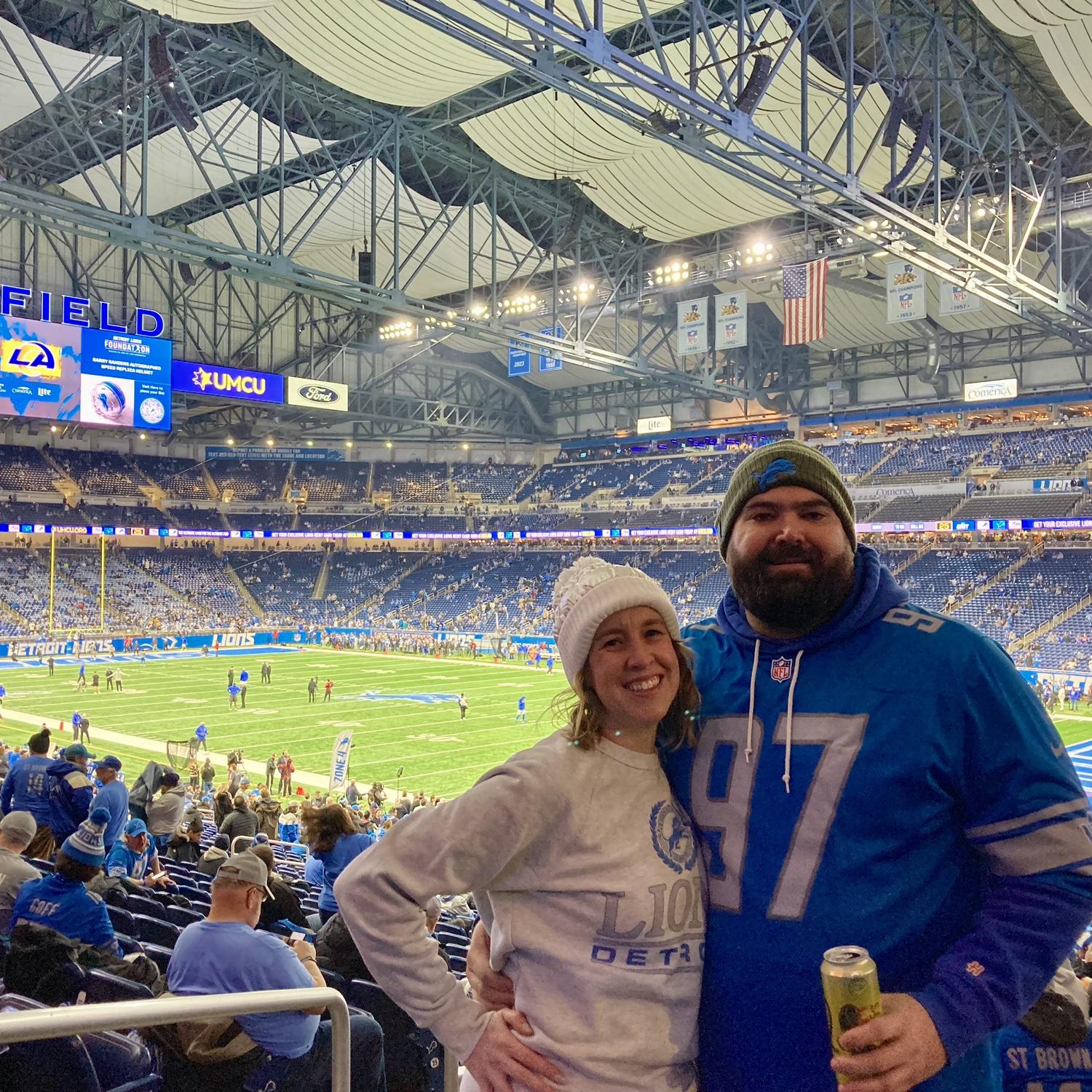 Lions vs. Rams post-season game 2024