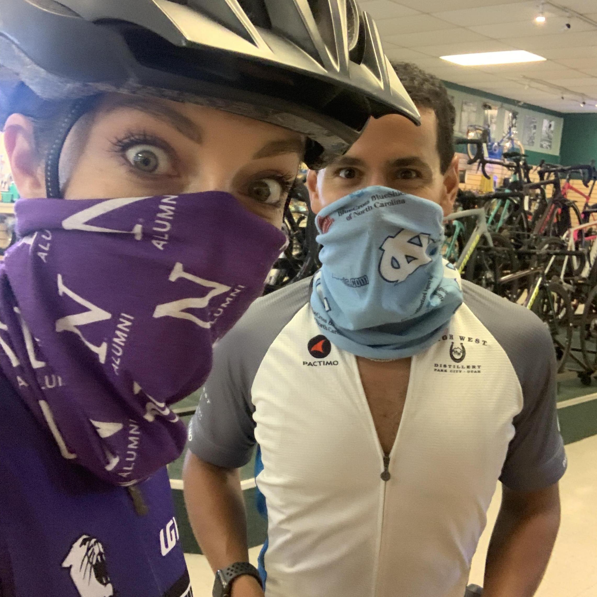 Julia's first road bike experience!