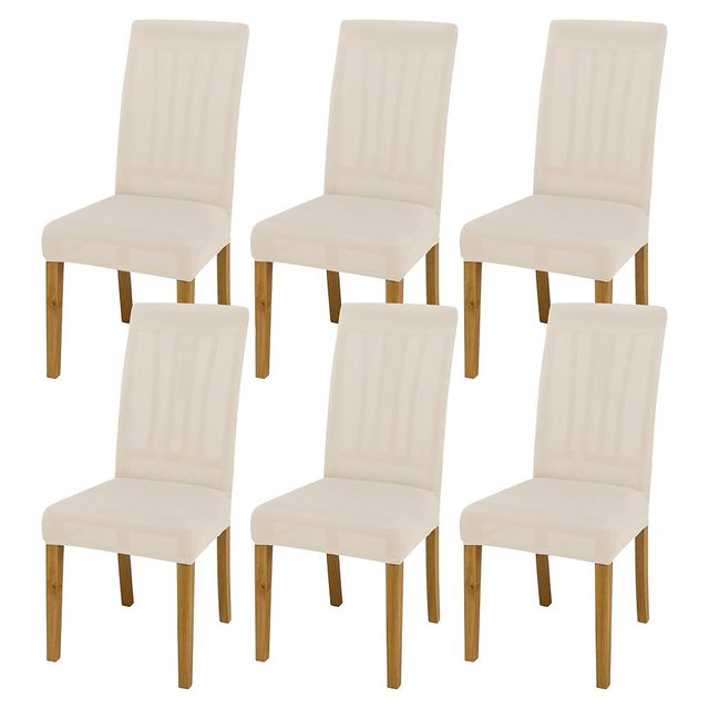 BIETYONE Chair Covers,Dining Room Chair Covers Set of 6,Stretch Kitchen Chair Cover,Washable Dining Chair Cover,Parsons Chair Slipcovers Protective,for Home,Restaurant,Banquet