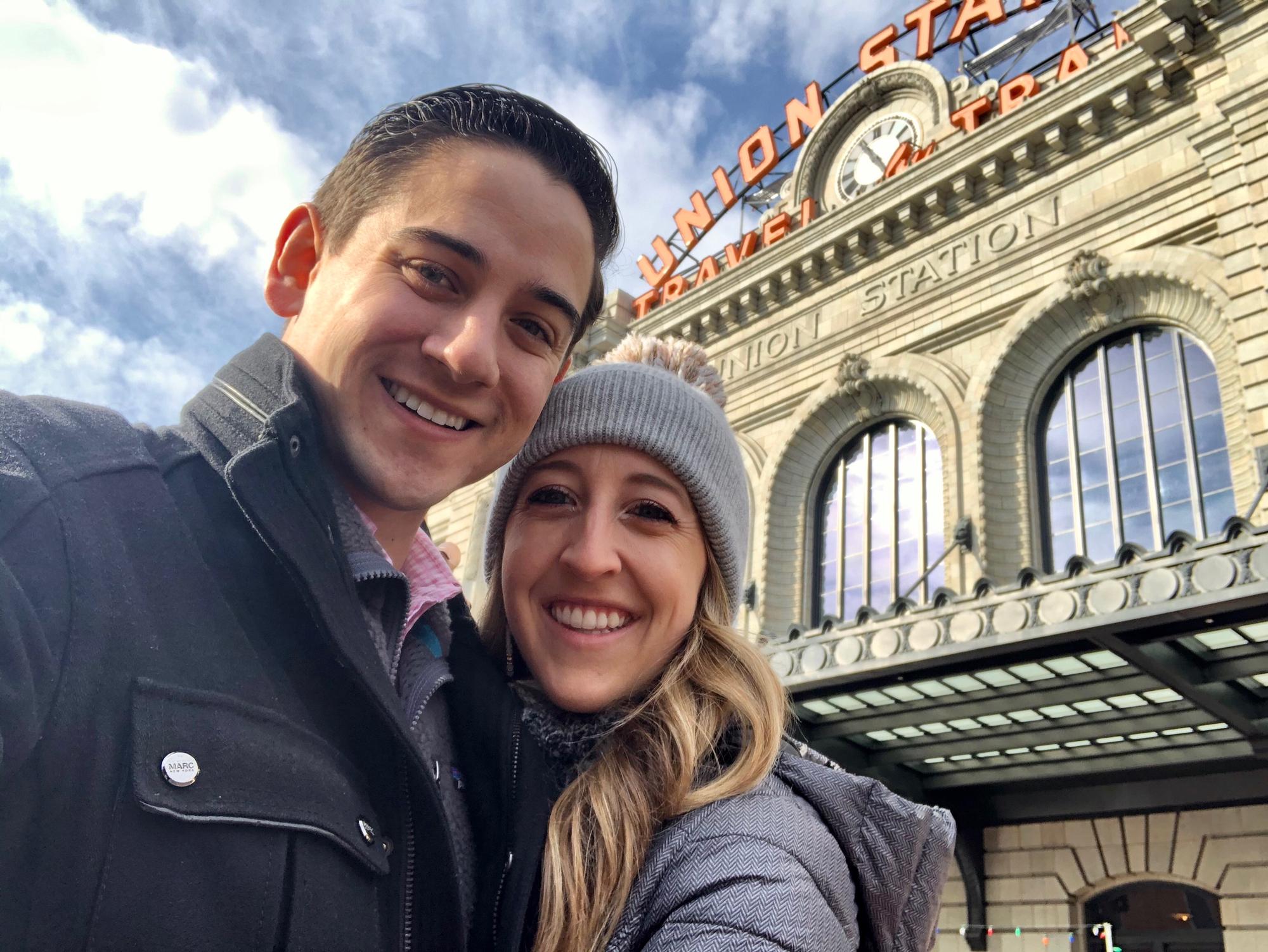 Mitch showing Claire his old stomping grounds in Denver