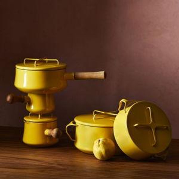Dansk Købenstyle 1Q Saucepan in Yellow