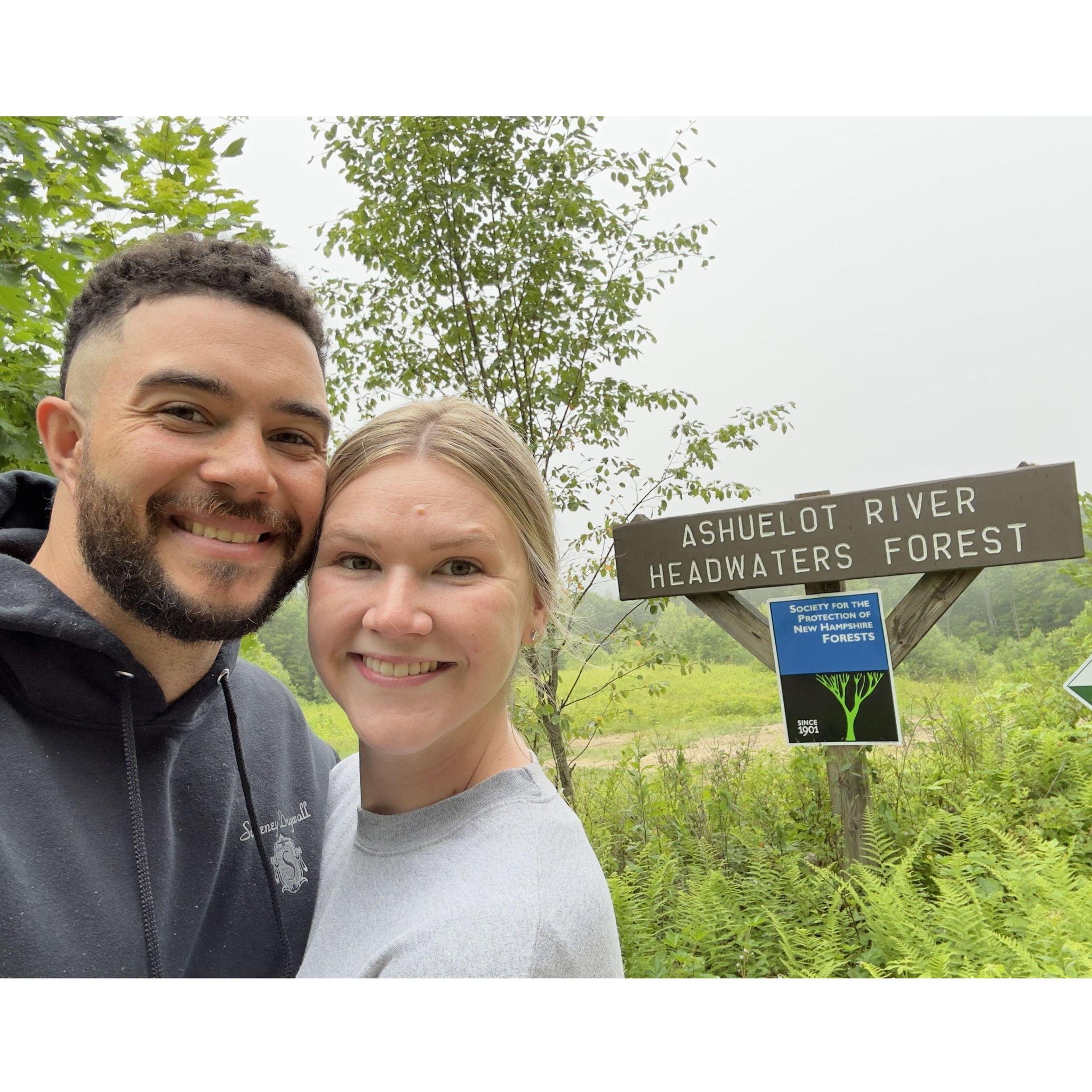 Little did she know what question was waiting at the top of the mountain... - Lempster, NH 06.2025