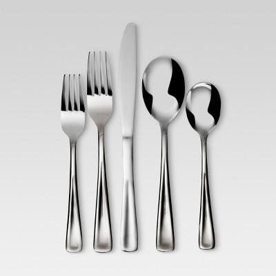 20pc Stainless Steel Jovita Flatware Set - Threshold™