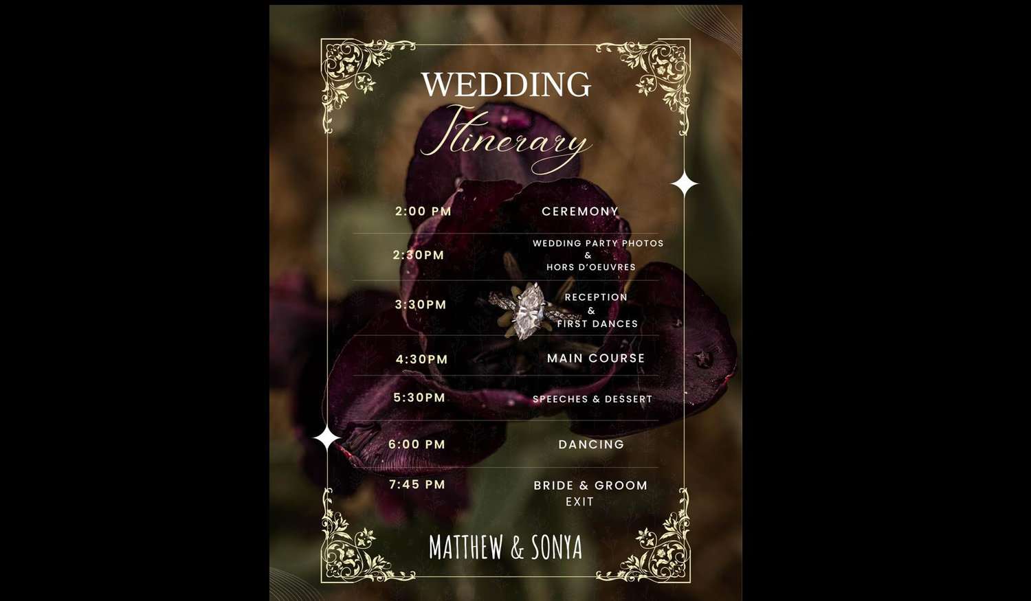 The Wedding Website of Sonya Alexia Ciulla and Matthew Louis Carfi