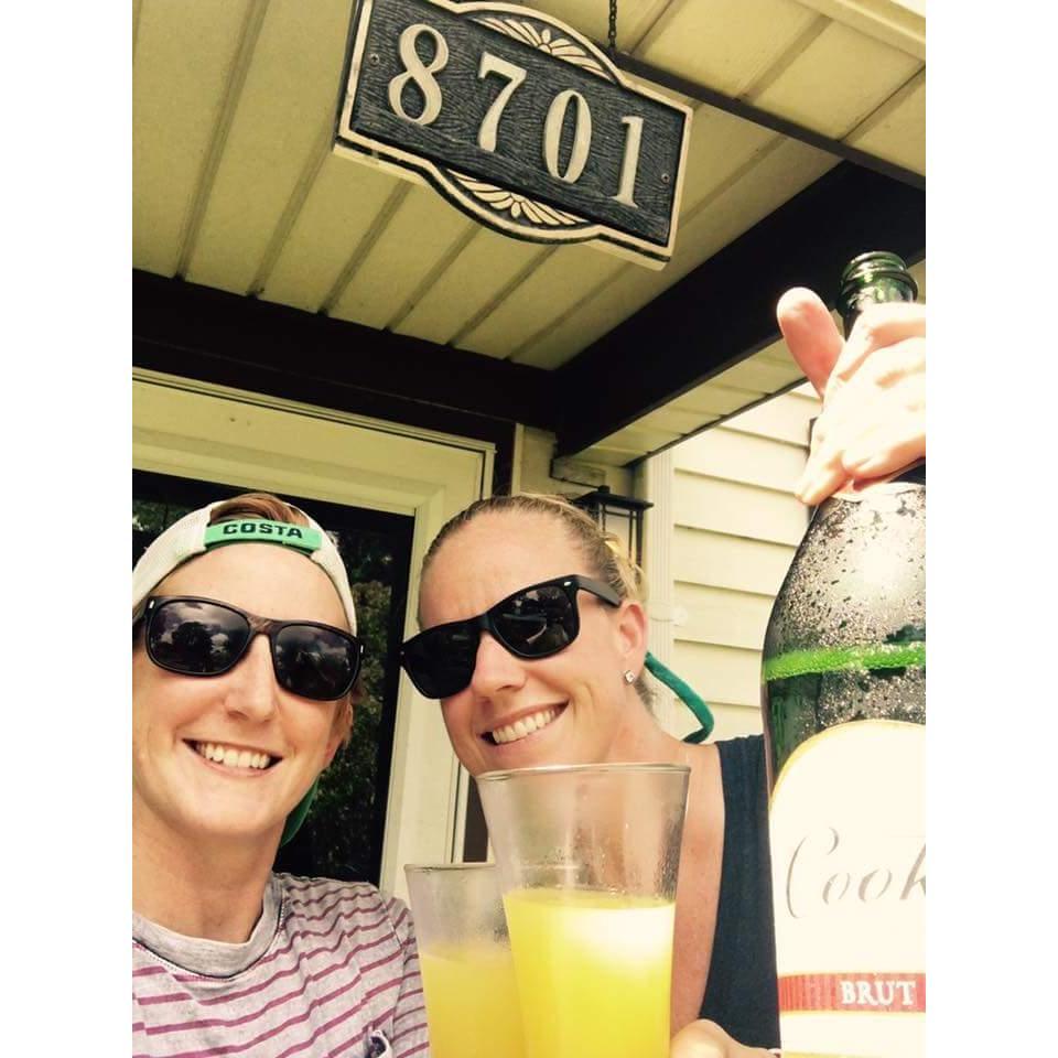 The day we moved in together