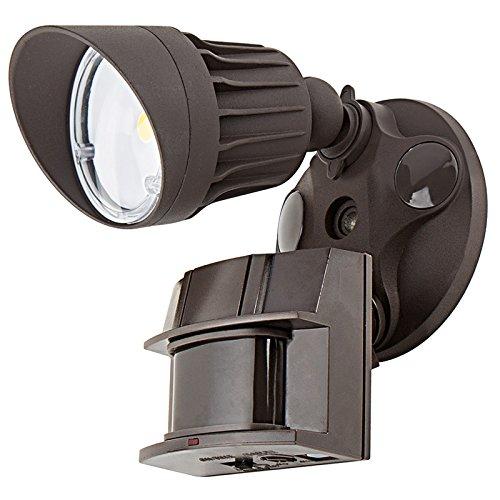 LED Security Light | 10W Single Head Motion Activated & Photocell Sensor Security Light Fixture | IP65 Rated | 5000K | Floodlight, Entryways, Porch