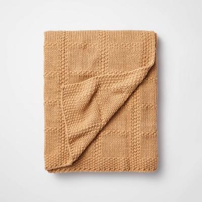 Grid Knit Throw Blanket - Threshold™ designed with Studio McGee