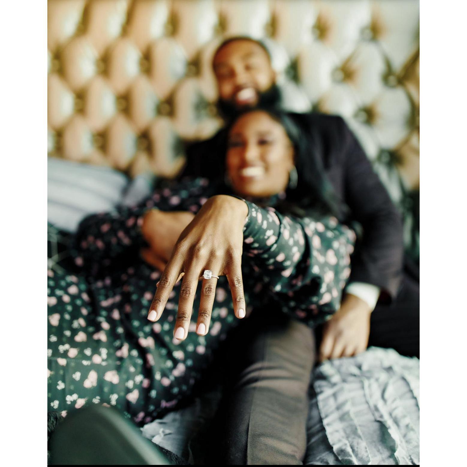 She said yes!!