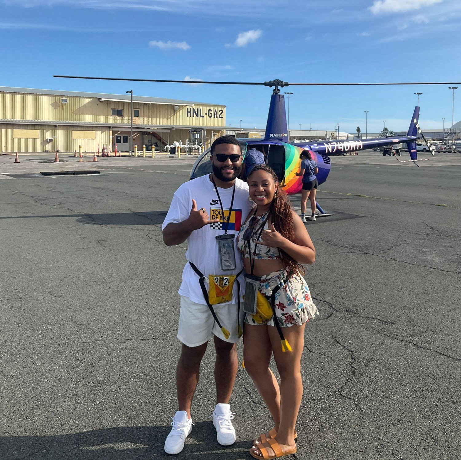 Helicopter ride tour of Oahu!!!