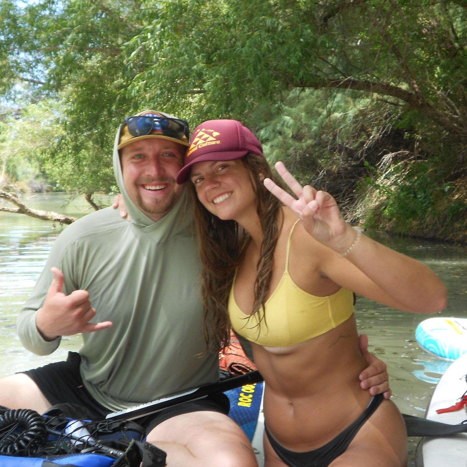 Paddleboard float on the Verde River!