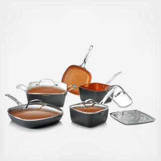 Square 10-Piece Cookware Set