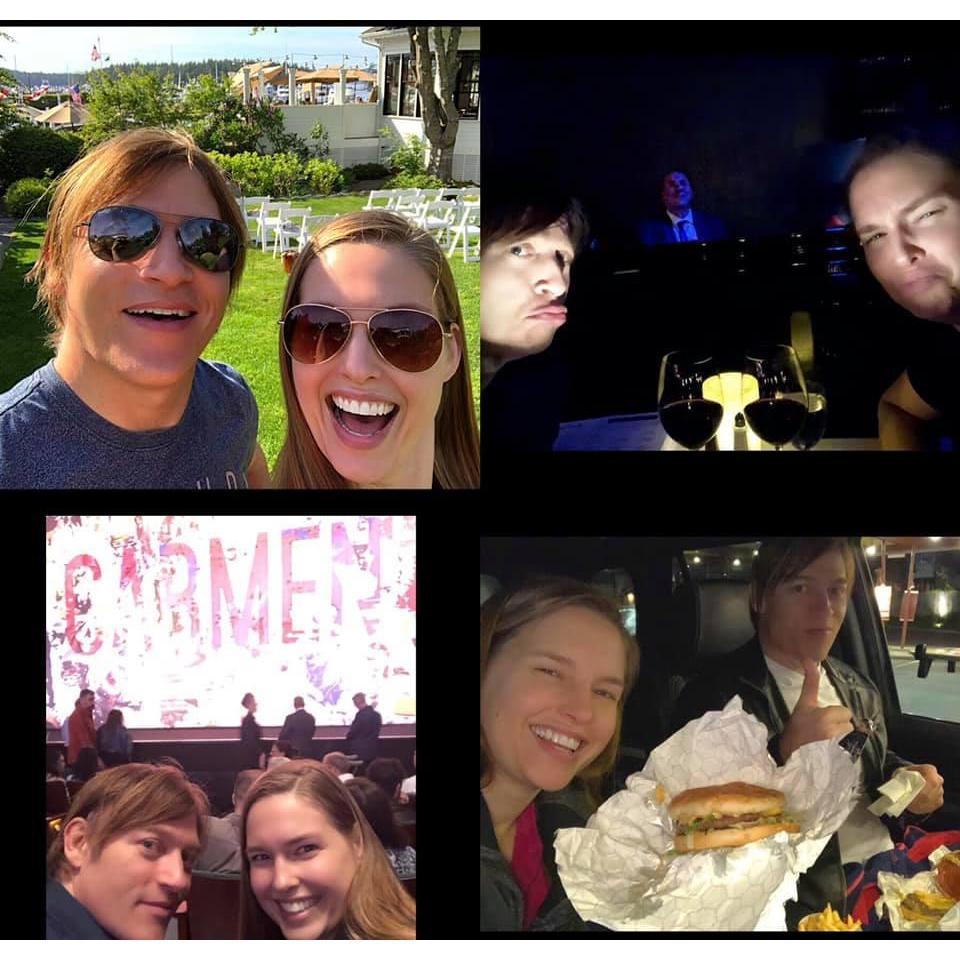 Collage 1 that I made for his birthday