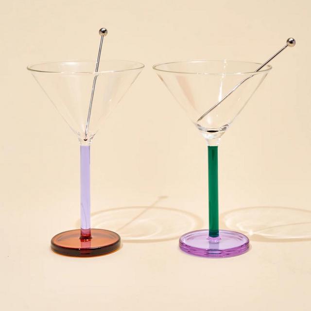 Sophie Lou Jacobsen Martini Glasses (Set of 2)