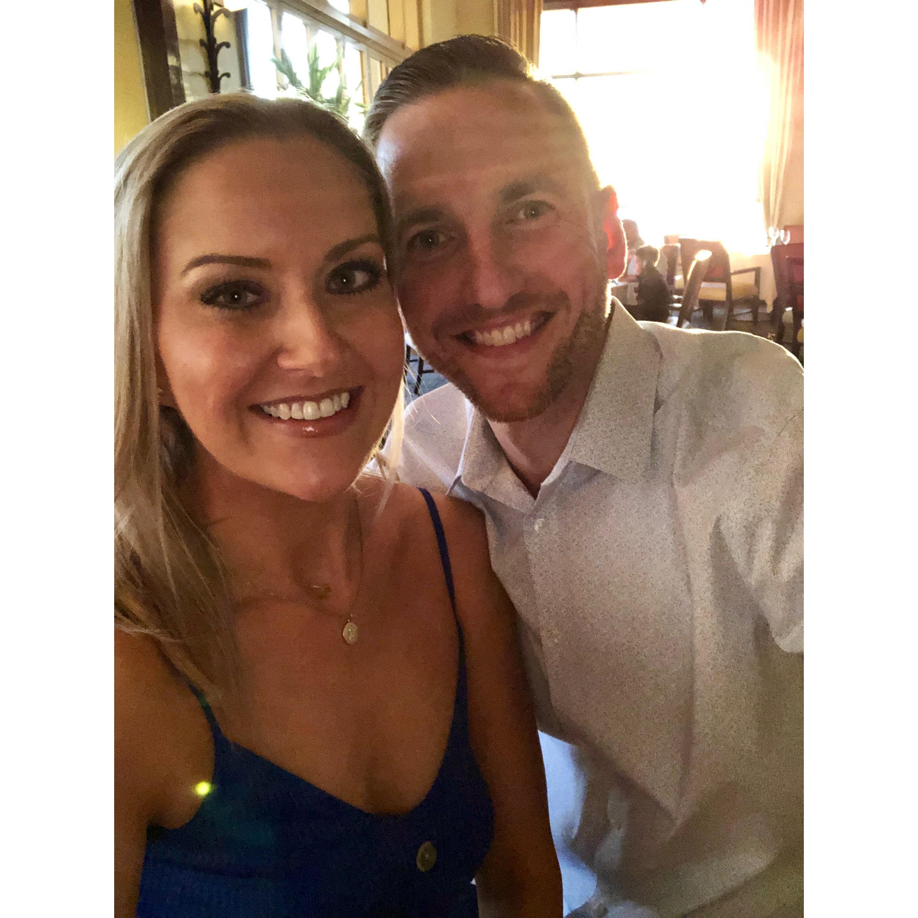 Our first picture together