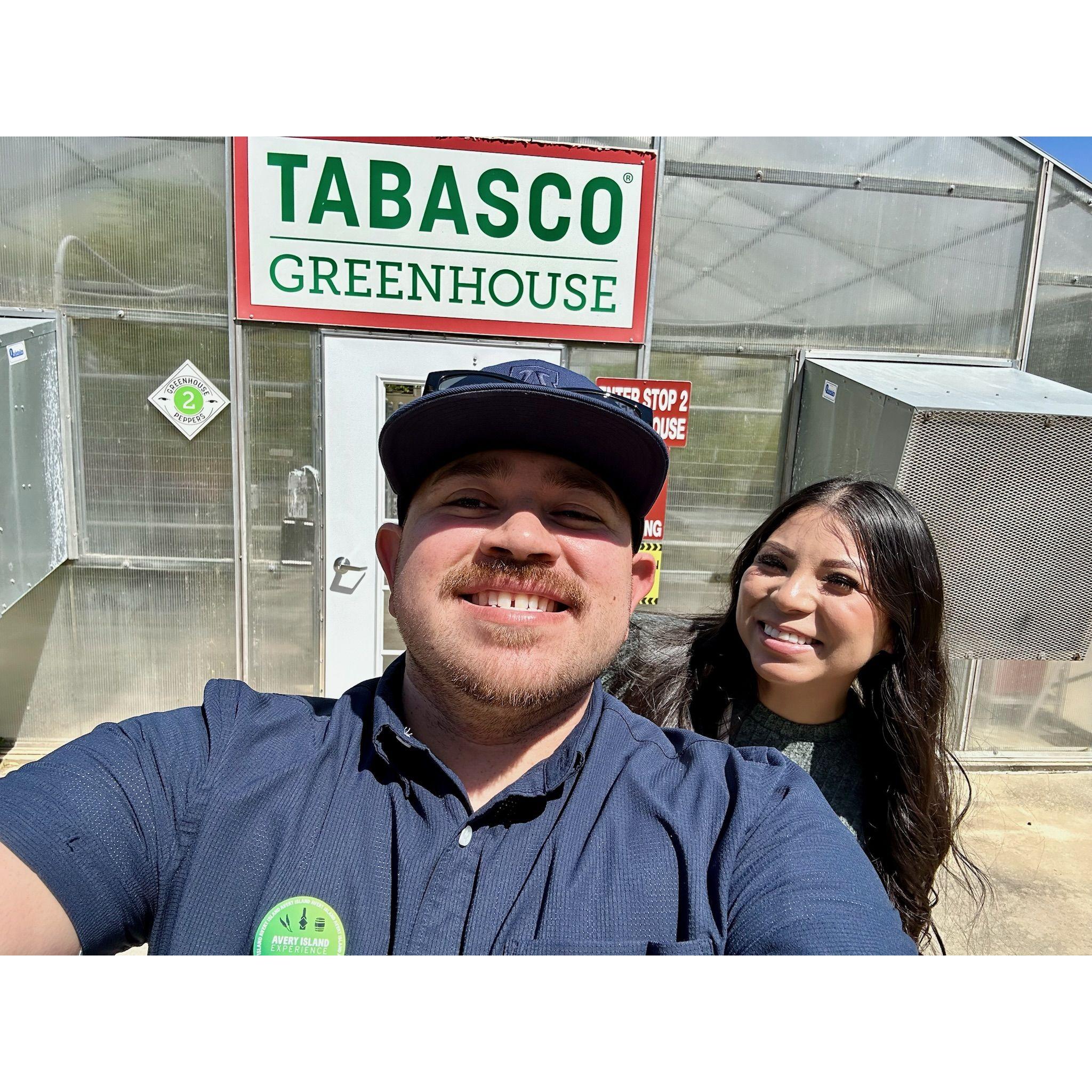 Sinuses cleared at the Tobasco Factory. Iberia, LA