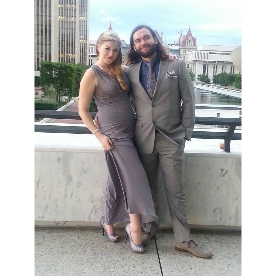 Show-offs ;)
At the Murphy's beautiful wedding!