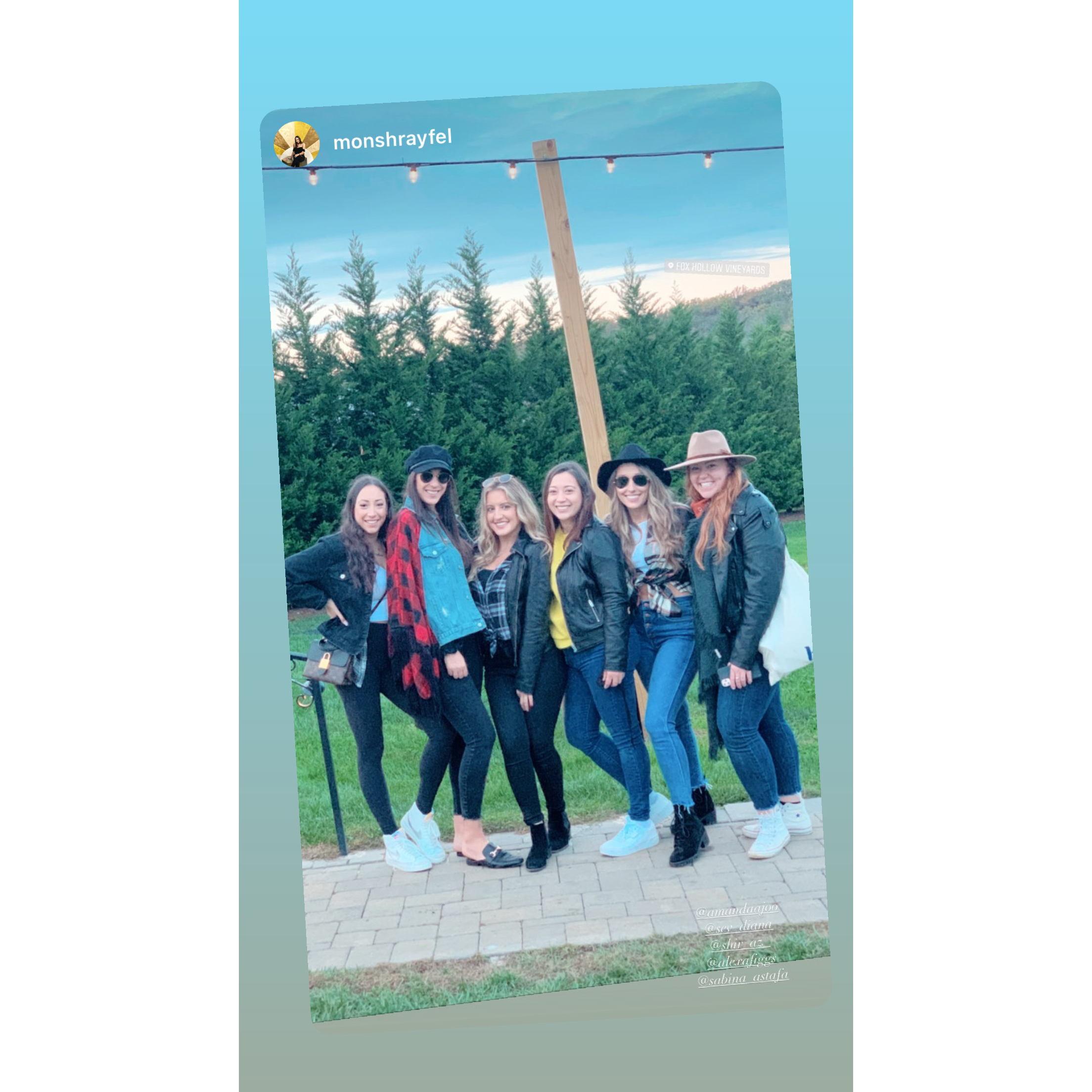 October 2020: Celebrating Sabina's 29th Birthday.
Moncia, Amanda, Sev, Shirley, Sabina & Sev