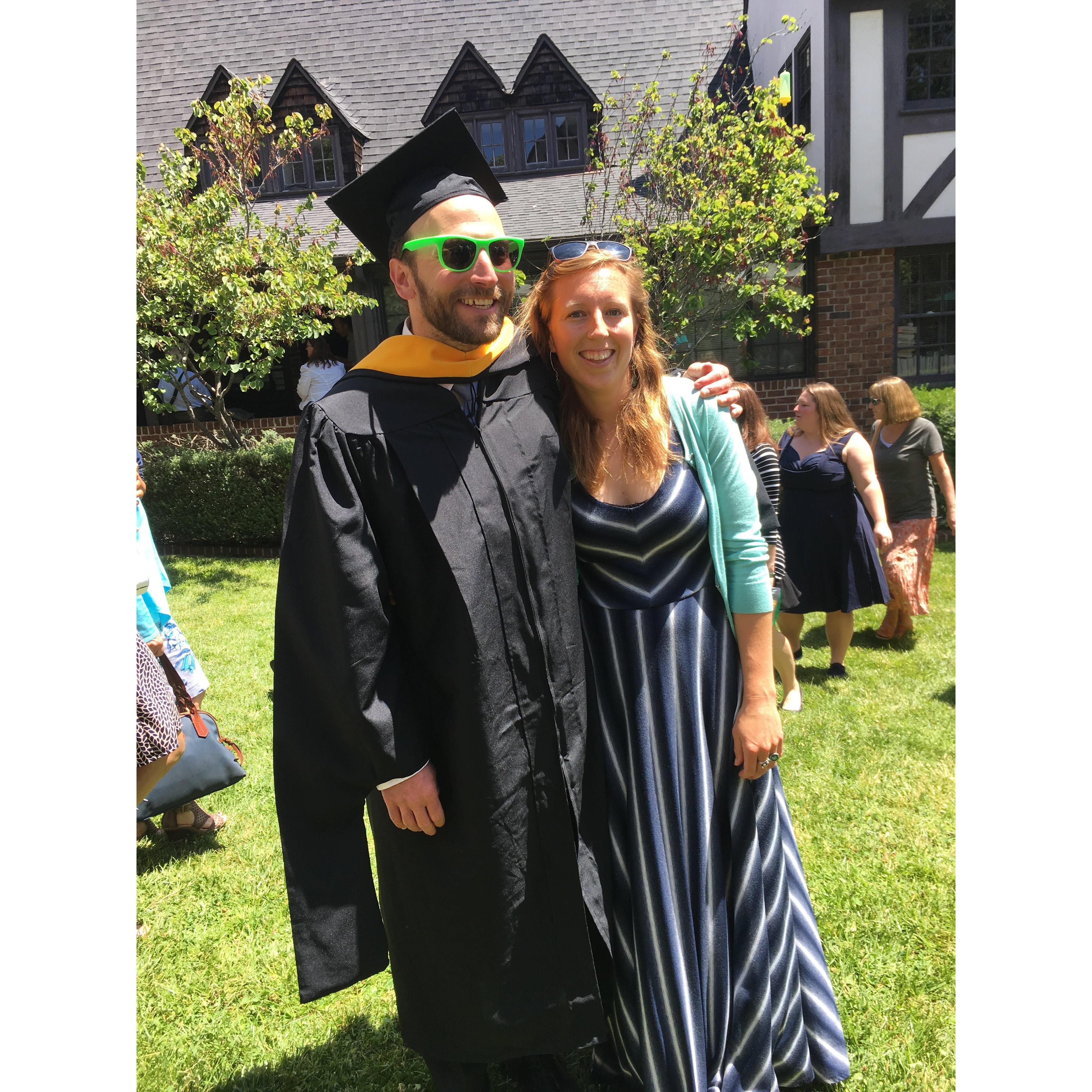 Brett's Masters Graduation