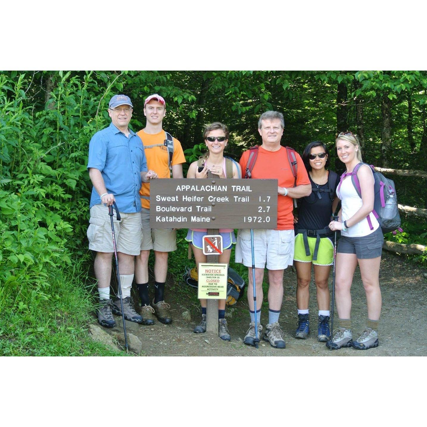 Mt. LeConte (via Boulevard Trail)
June 2014
My first time hiking up to LeConte lodge.