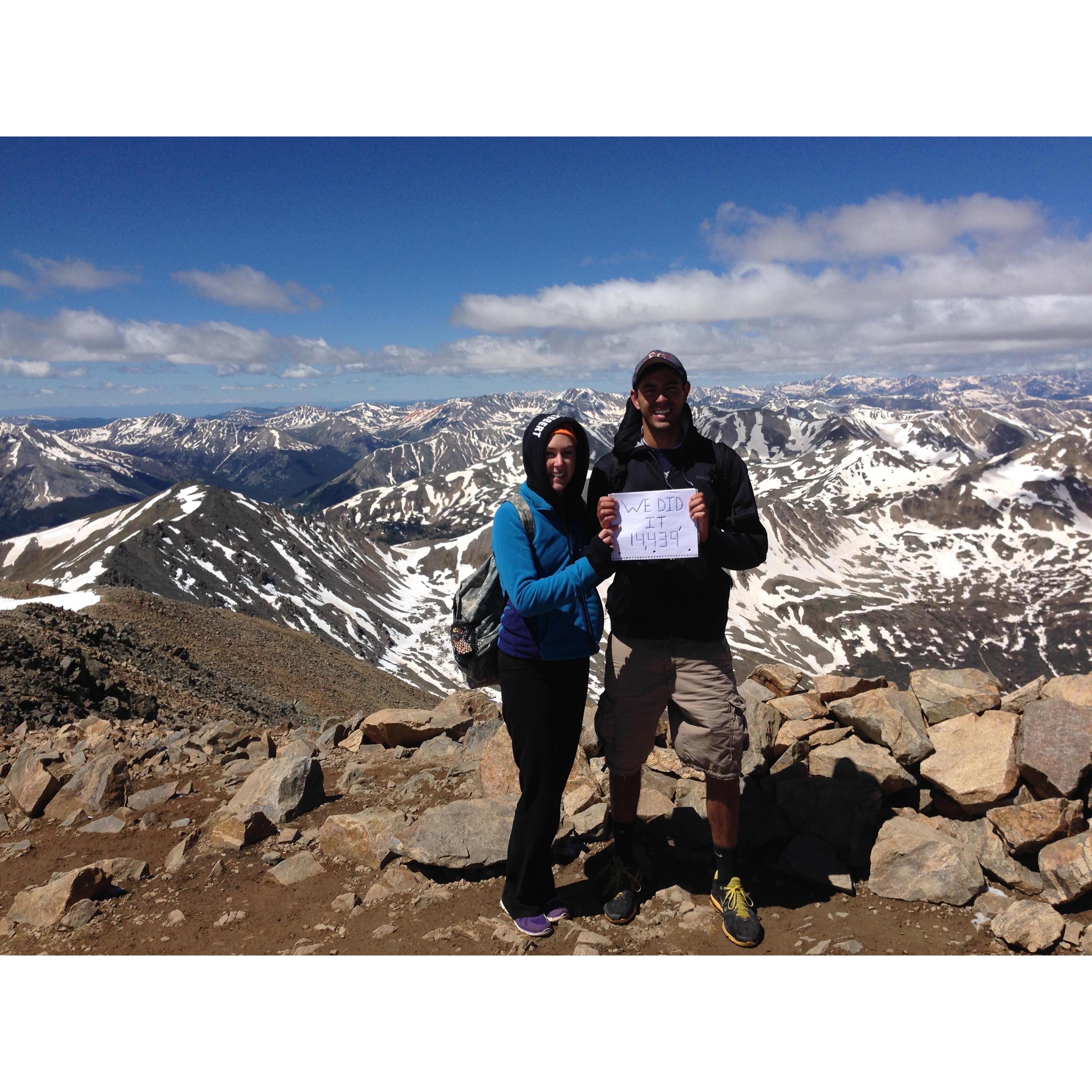 Why not climb a mountain on your drive through Colorado?