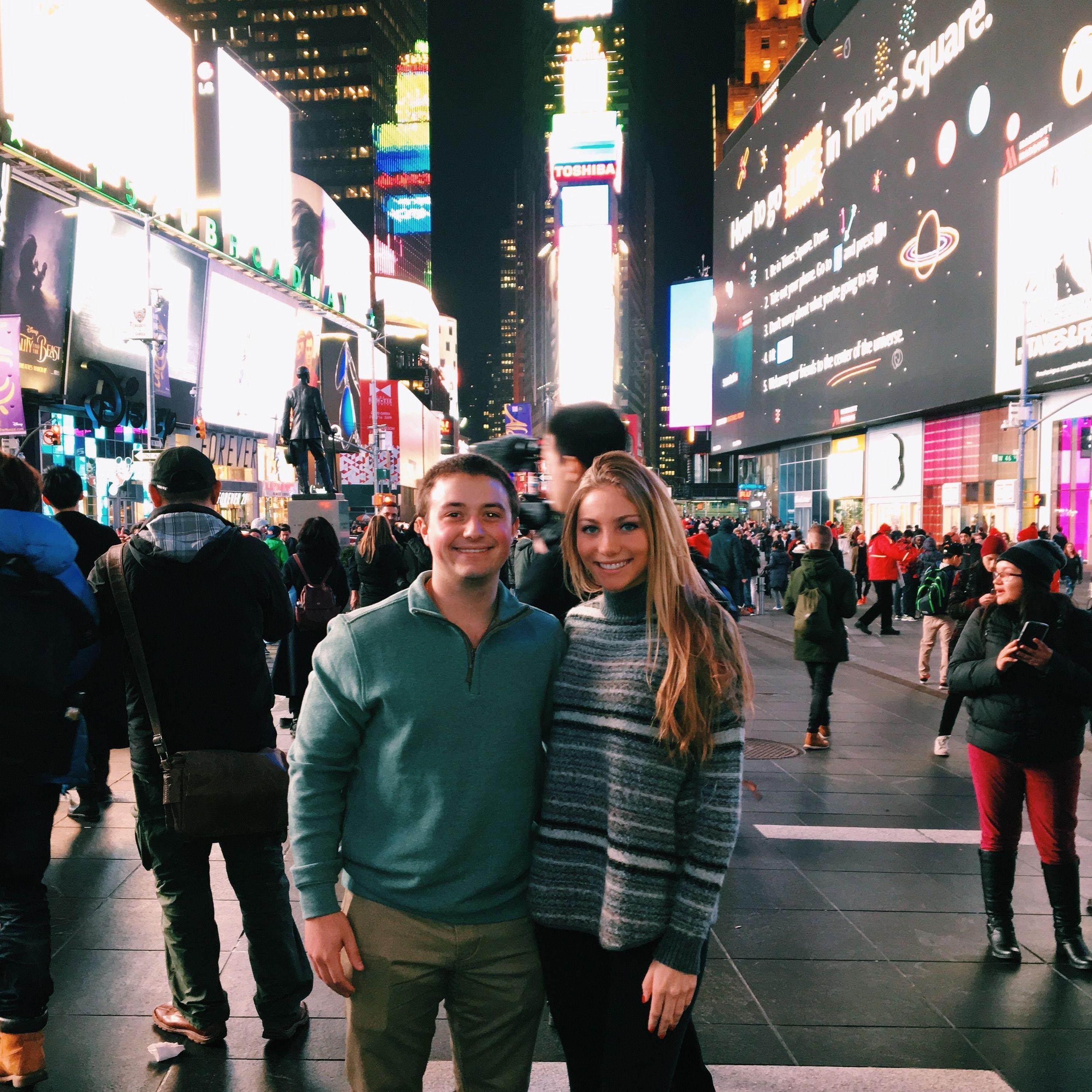 Our first broadway show together; The Lion King