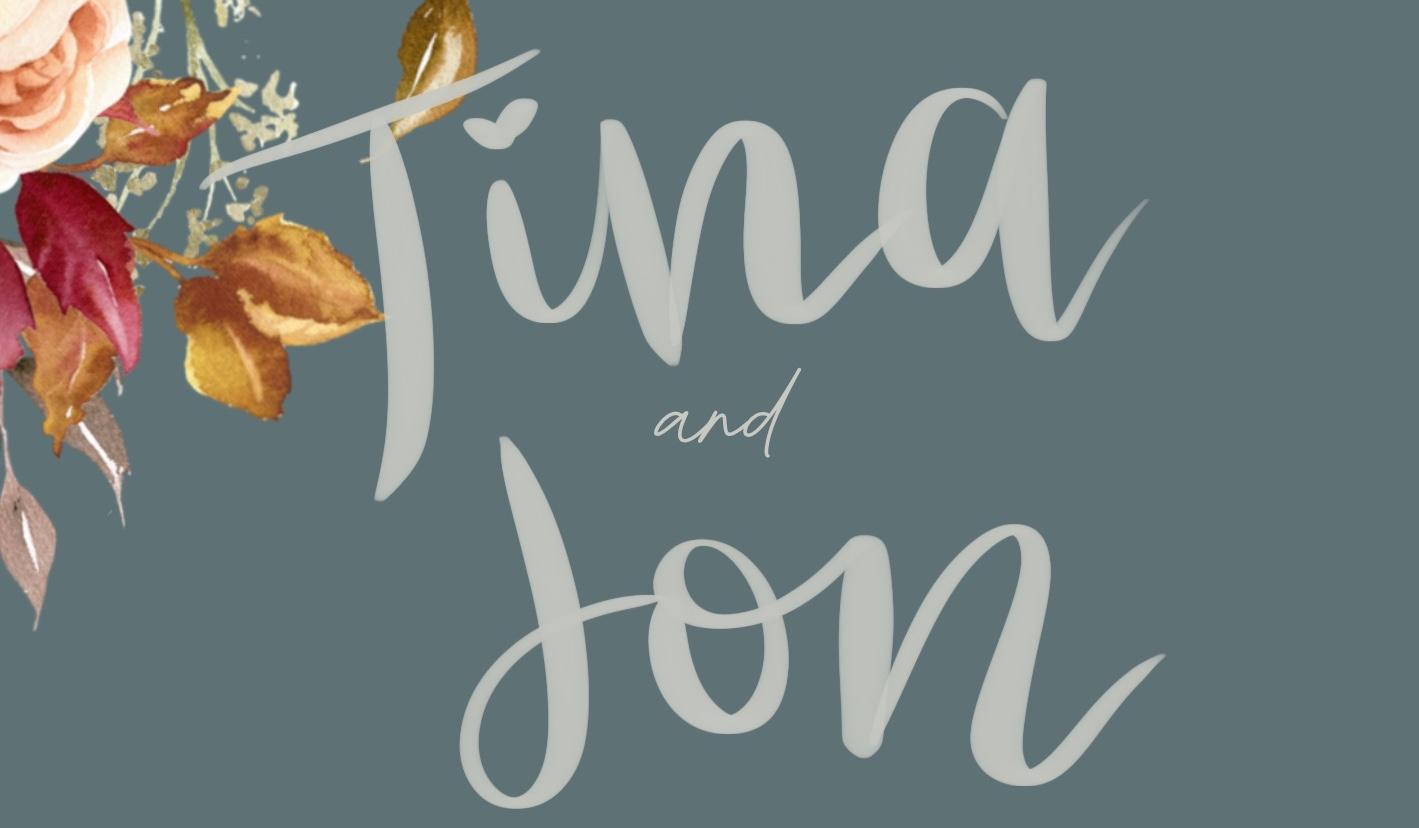The Wedding Website of Tina Paris and Jon Little
