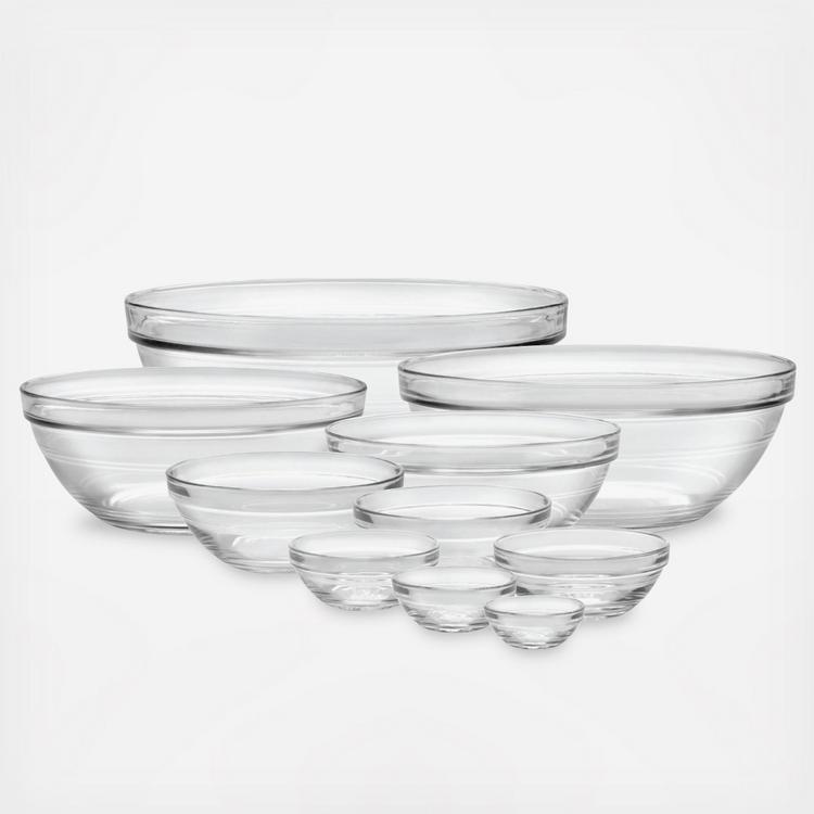 Duralex, Lys Nesting Prep/Mixing Bowls - Zola