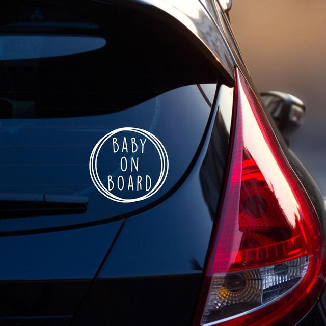 Baby on Board Car Decal