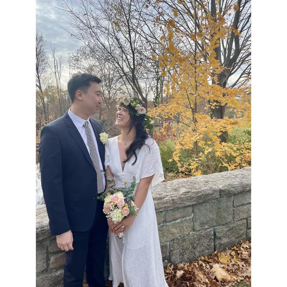 Couldn't wait so we got legally married at the courthouse!