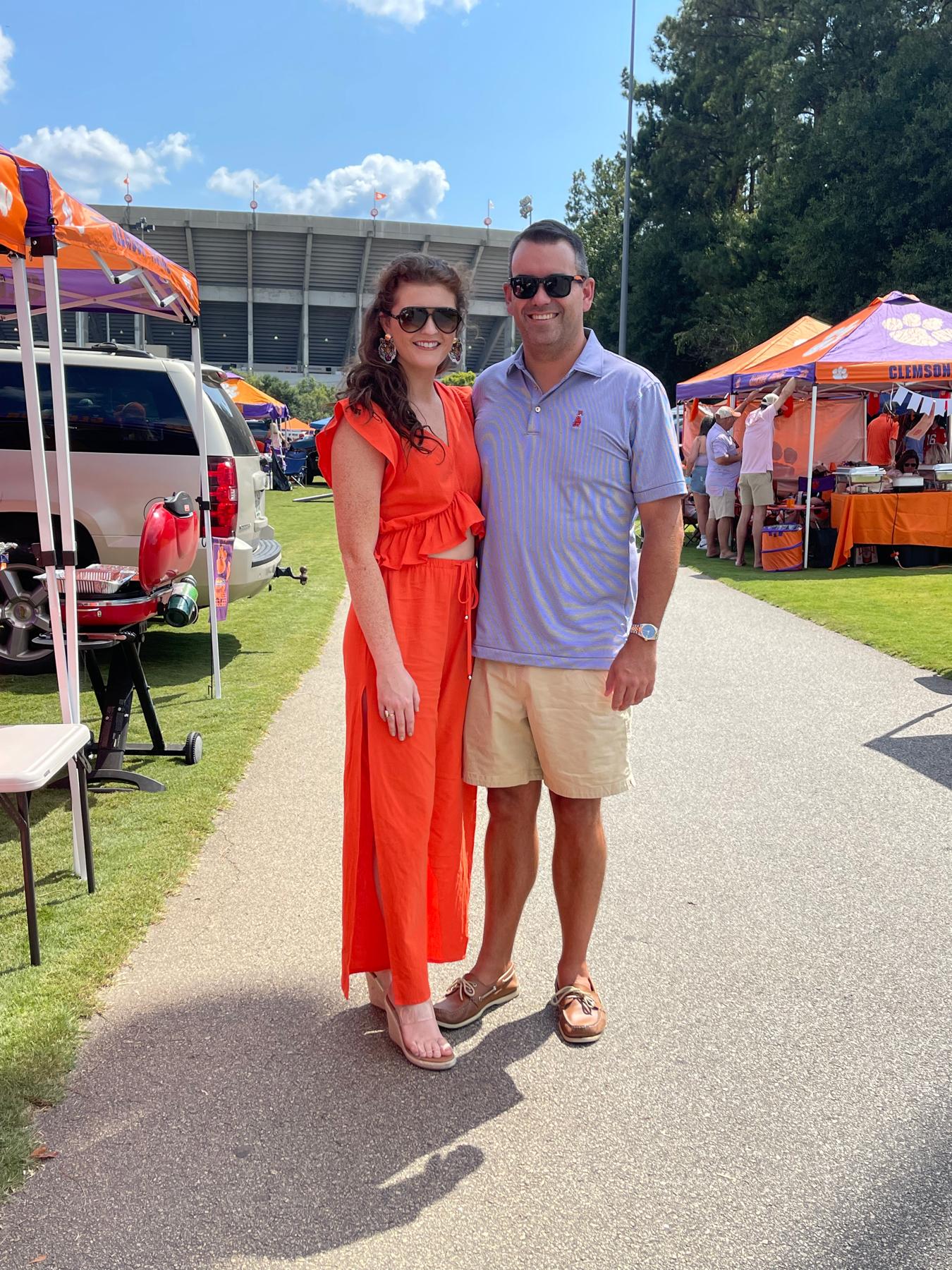 Jon’s first home Clemson game!