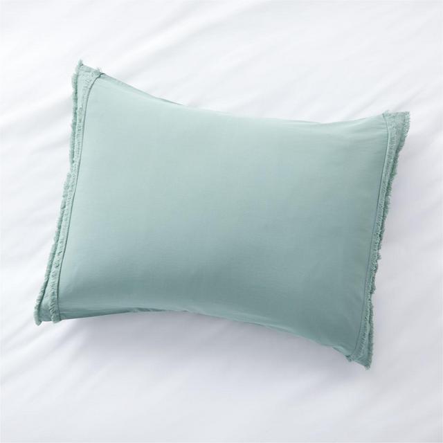 Organic Cotton Lily Pad Standard Pillow Sham