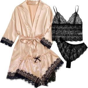 Women's Satin Pajama Set