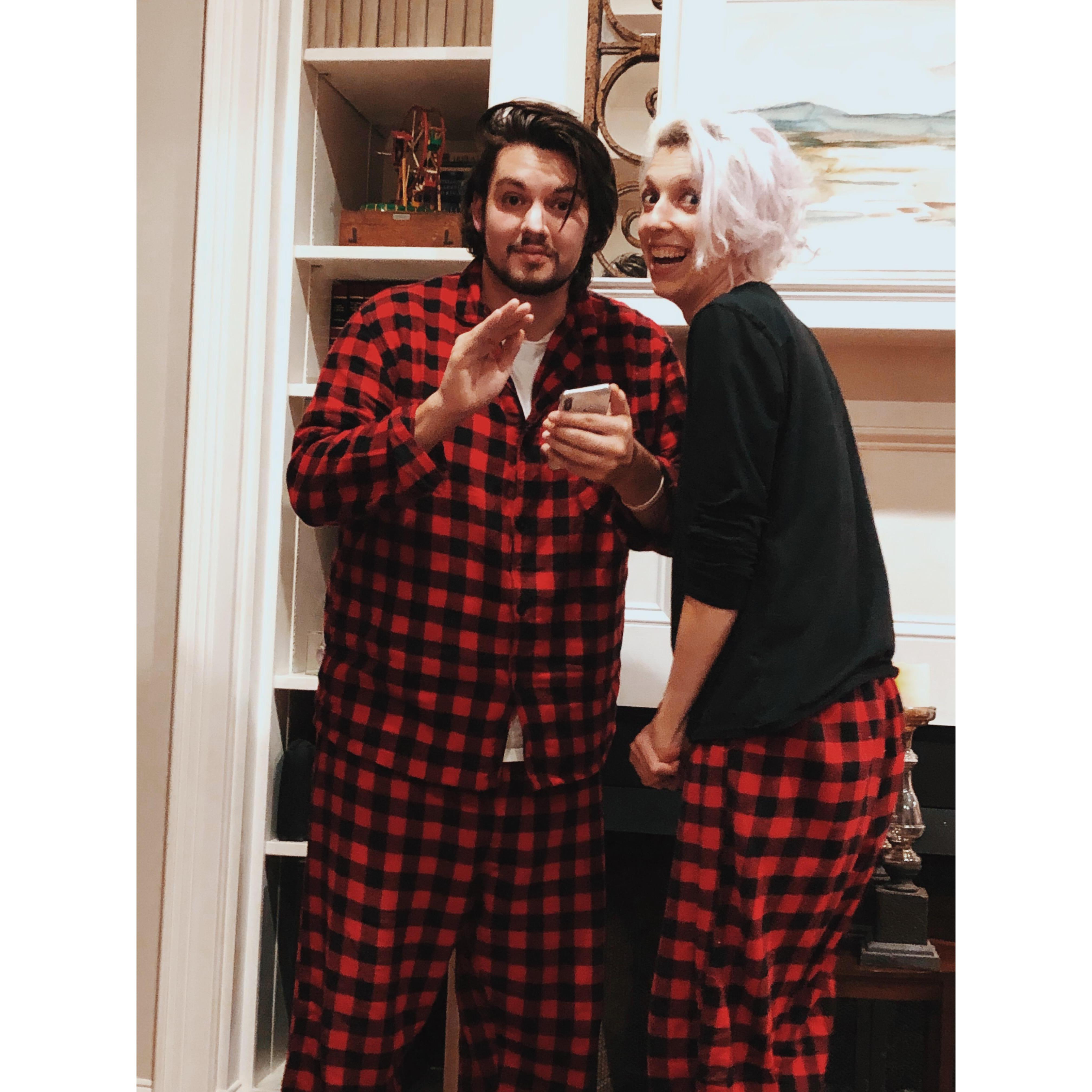 We still aren't dating here, just spending the holidays together!