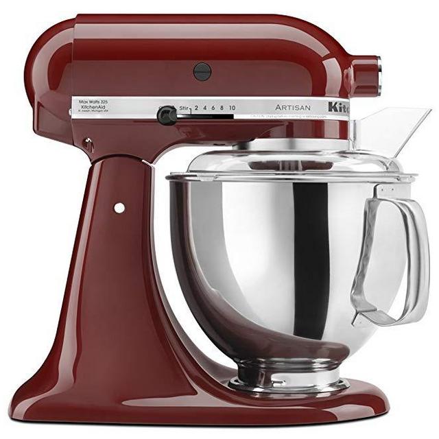 KitchenAid KSM150PSGC Artisan Series 5-Qt. Stand Mixer with Pouring Shield - Gloss Cinnamon
