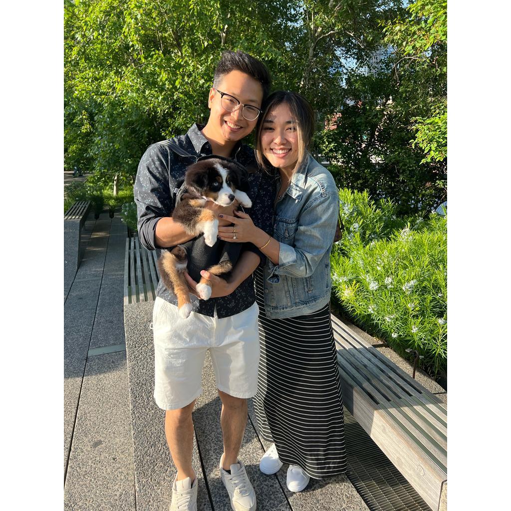 We became pawrents this year. Fun Fact: Hughy's named after Hugh Jackman