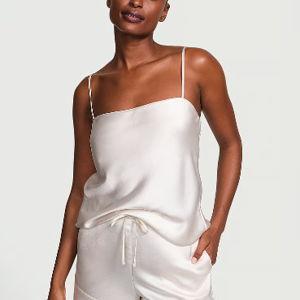 Buy Luxe Satin Cami Set, Coconut White - Order Cami Sets online - Victoria's Secret US