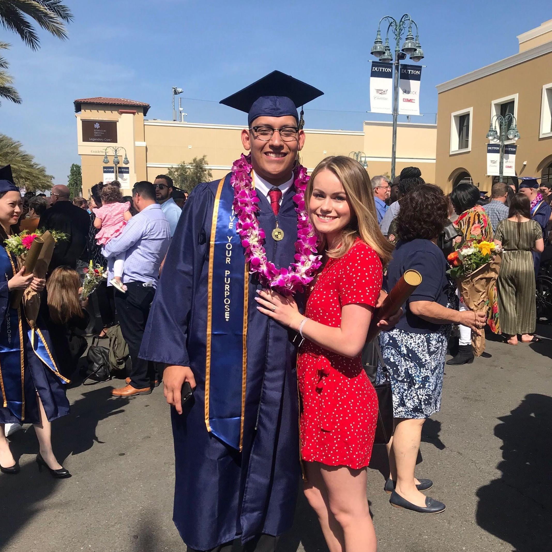 Tyler graduates with his B.S in Business 2019